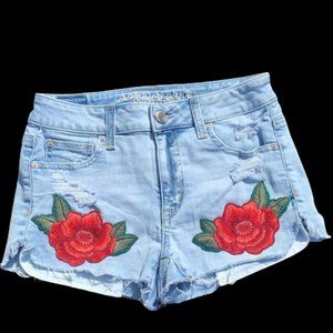 American Eagle Super Stretch Jean Cutoffs Shorts